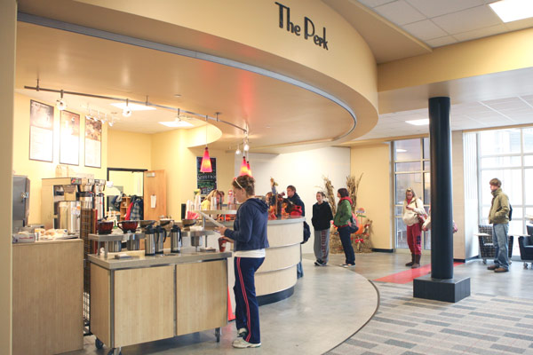 The Perk - a perfect place for a shot of caffeine. The Perk - a perfect place for a shot of caffeine.