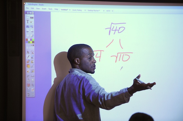 The Woodrow Wilson fellowship prepares those with degrees in math and science for teaching careers. The Woodrow Wilson fellowship prepares those with degrees in math and science for teaching careers.