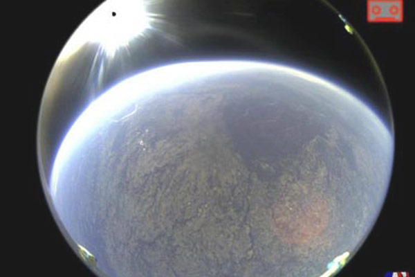 UIndy balloon from 90,000 feet