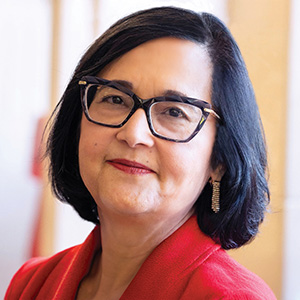 Tanuja Singh with glasses