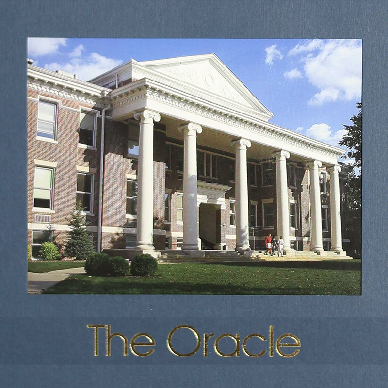 The Oracle 1997-1998 front cover with Good Hall