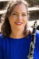 christina martin photo with clarinet