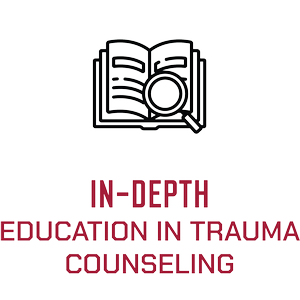 In-depth education in trauma counseling