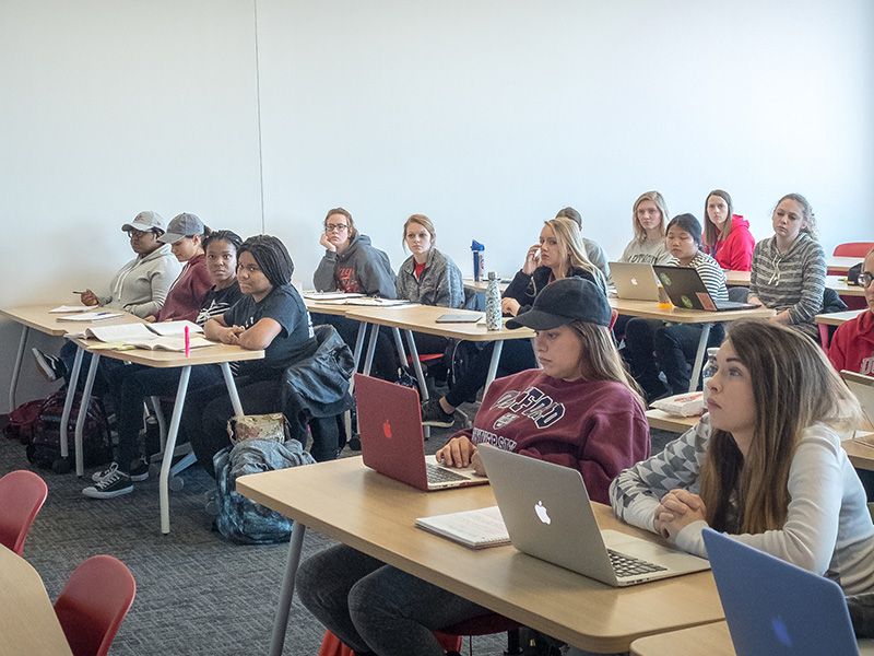 Students stay engaged during class