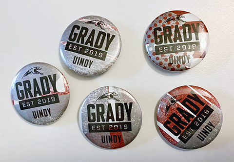 Grady buttons