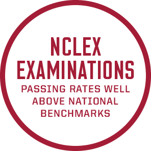 NCLEX examination passing rates well above national benchmarks