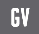 grey square with white GR